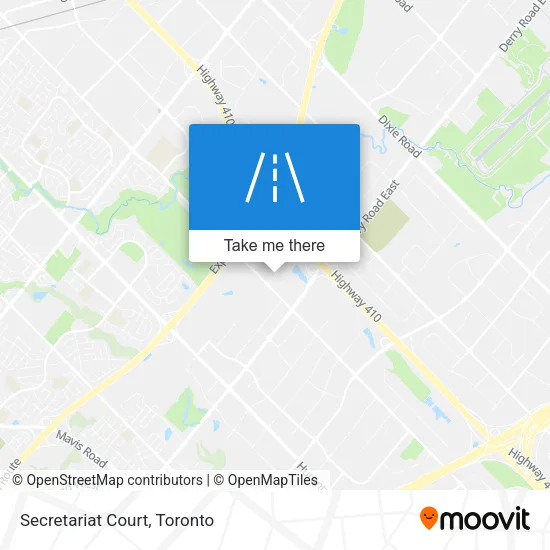Secretariat Court map
