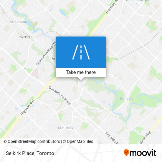 Selkirk Place map