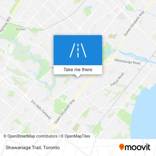 Shawanaga Trail map