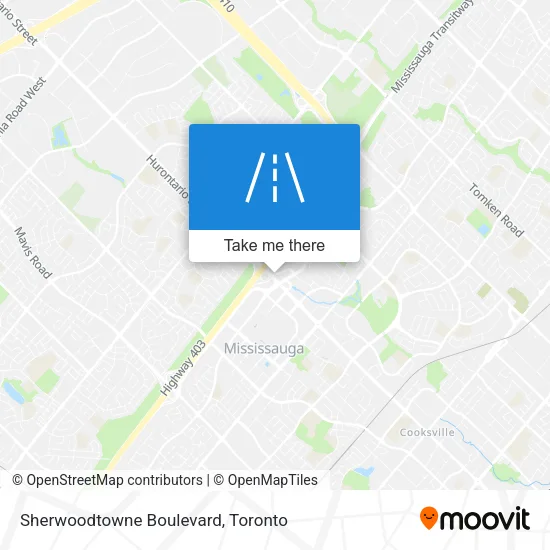 Sherwoodtowne Boulevard map