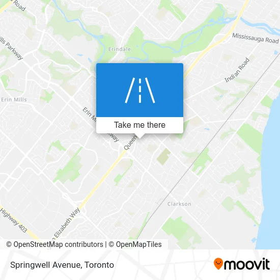 Springwell Avenue map