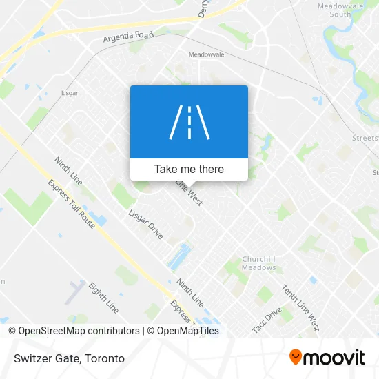 Switzer Gate map