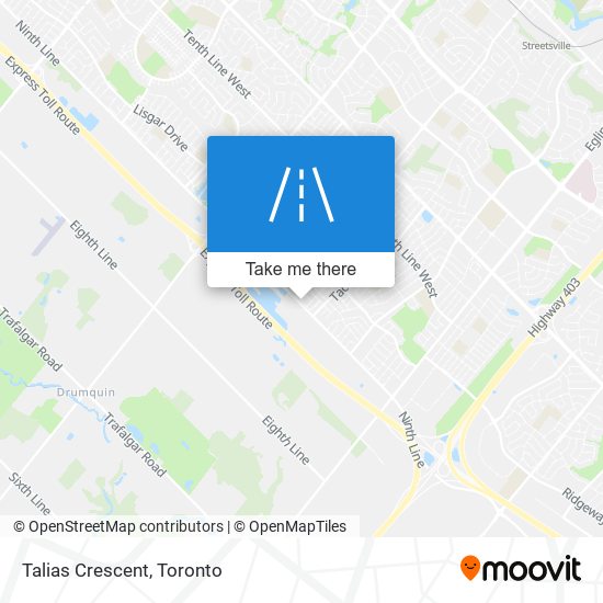 Talias Crescent map