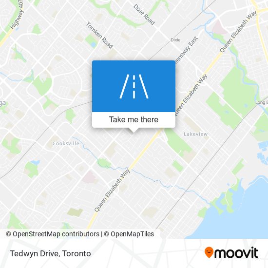 Tedwyn Drive map