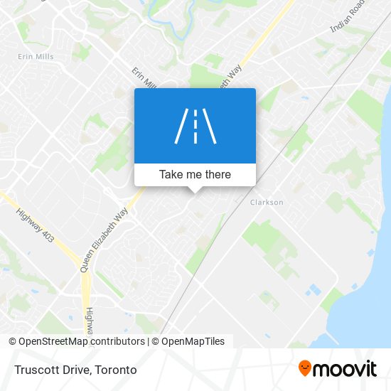 Truscott Drive map