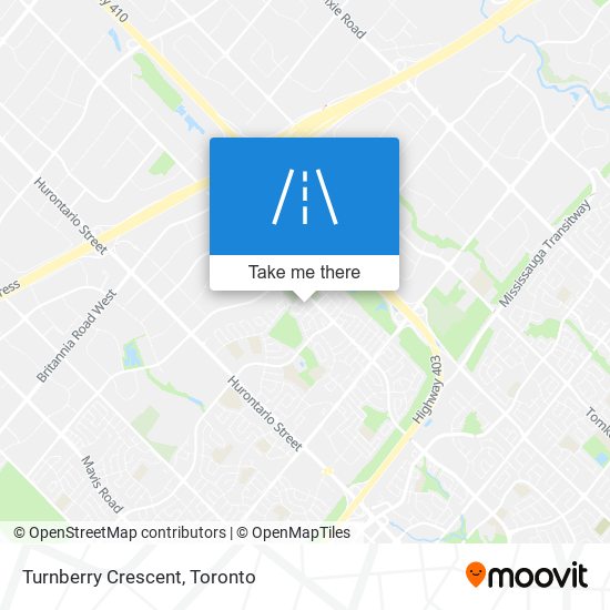 Turnberry Crescent map