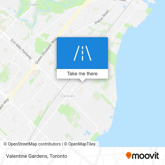 Valentine Gardens map