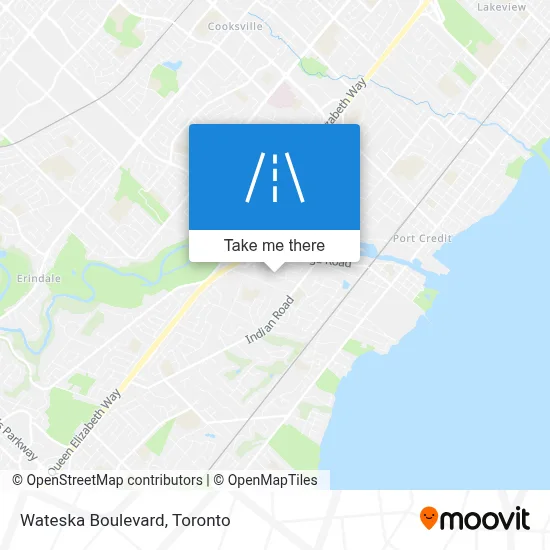 Wateska Boulevard map