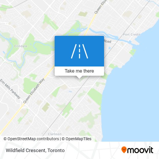 Wildfield Crescent map