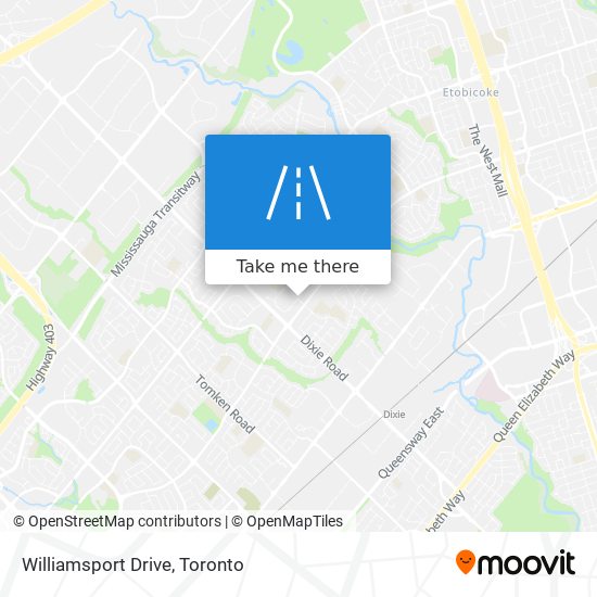 Williamsport Drive map