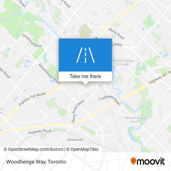 Woodhenge Way plan