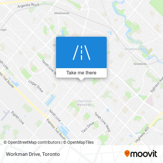 Workman Drive map