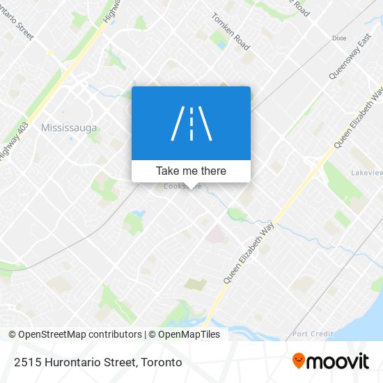 2515 Hurontario Street map