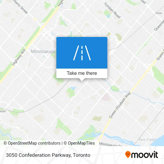 3050 Confederation Parkway map