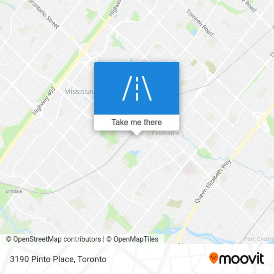 3190 Pinto Place map