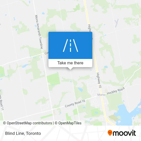 Blind Line map