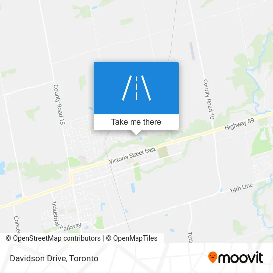 Davidson Drive map