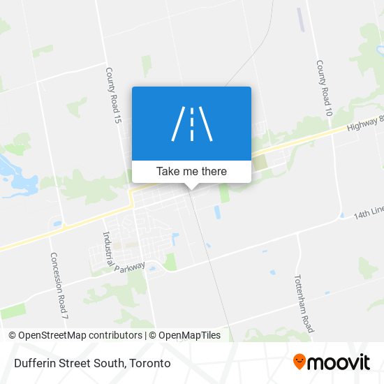 Dufferin Street South plan