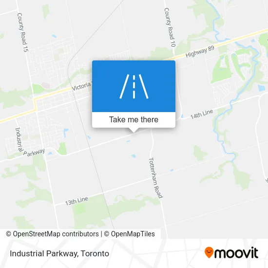 Industrial Parkway map