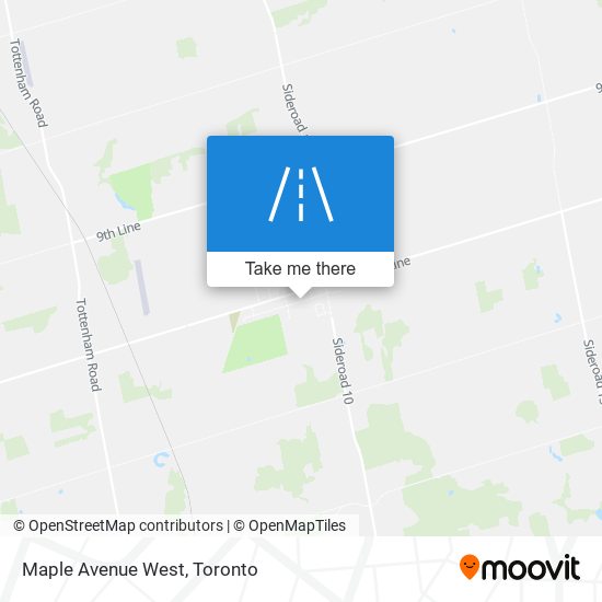 Maple Avenue West plan