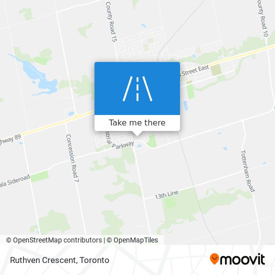 Ruthven Crescent plan