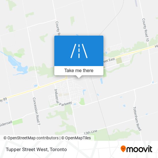 Tupper Street West plan