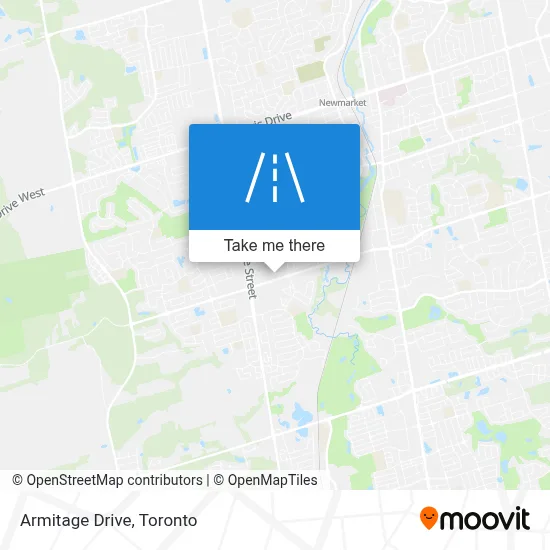 Armitage Drive map
