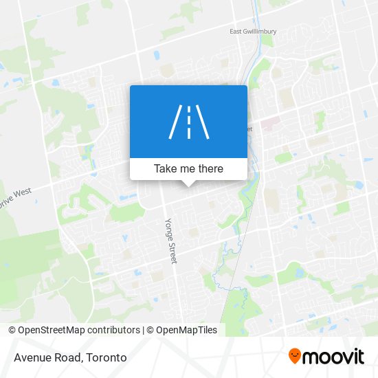 Avenue Road map