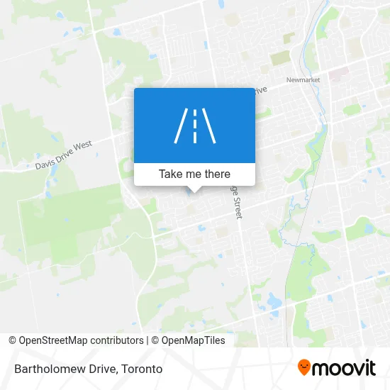 Bartholomew Drive map