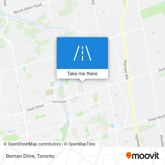 Beman Drive map