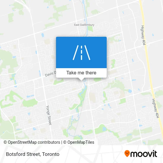 Botsford Street map