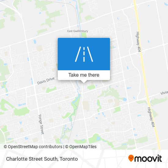 Charlotte Street South map