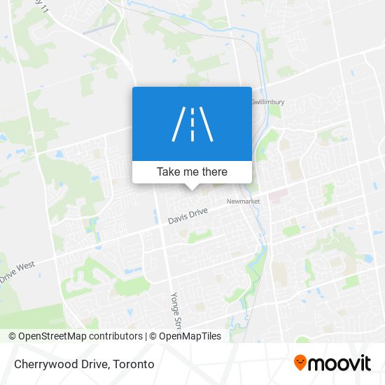 Cherrywood Drive map