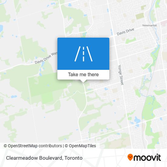 Clearmeadow Boulevard map