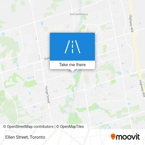 Ellen Street map