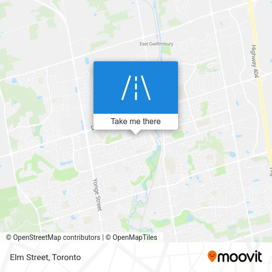 Elm Street map