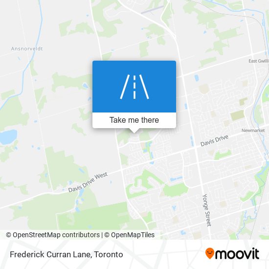 Frederick Curran Lane map
