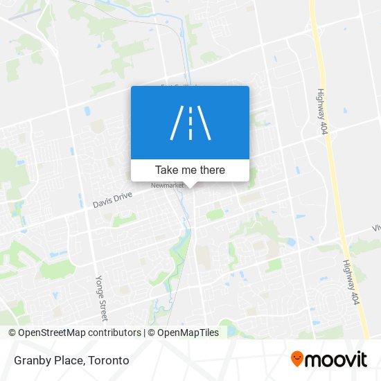 Granby Place map