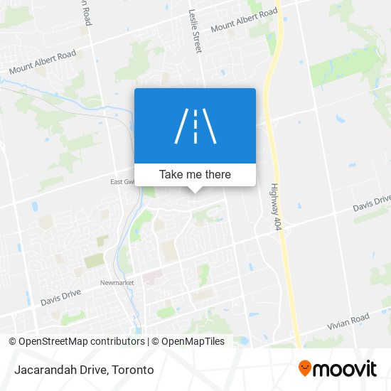 Jacarandah Drive map