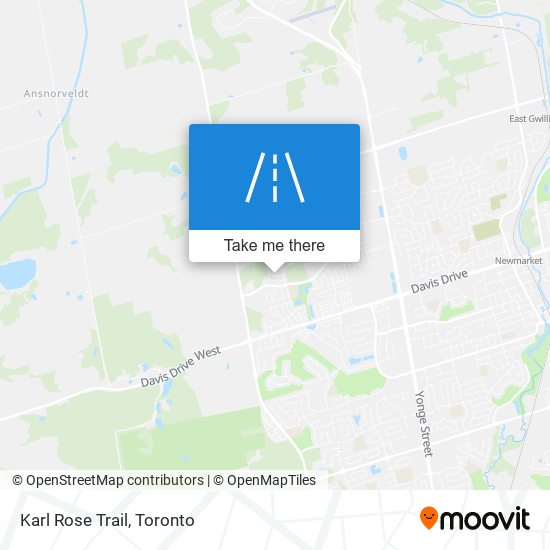 Karl Rose Trail map