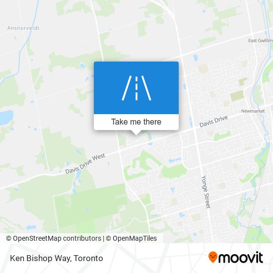 Ken Bishop Way map