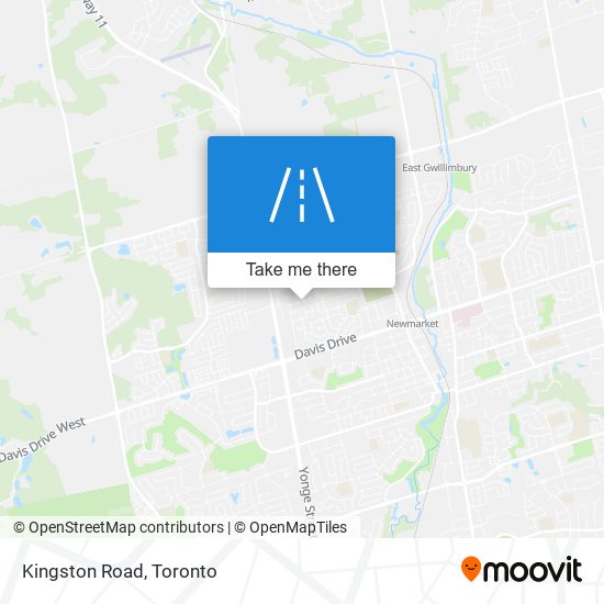 Kingston Road map