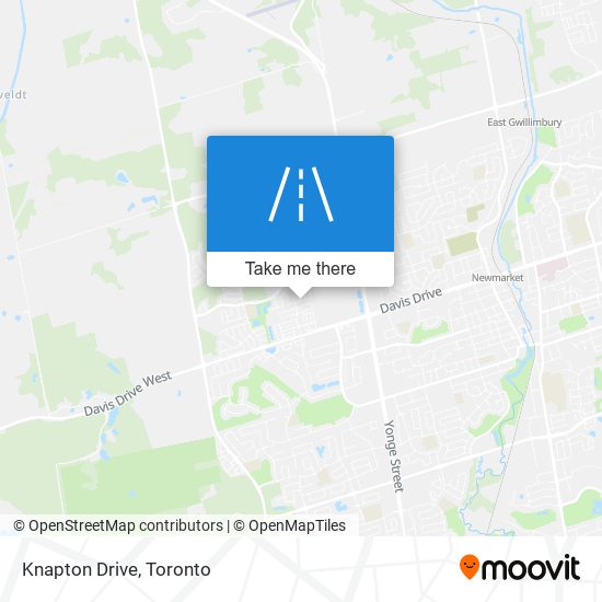 Knapton Drive map