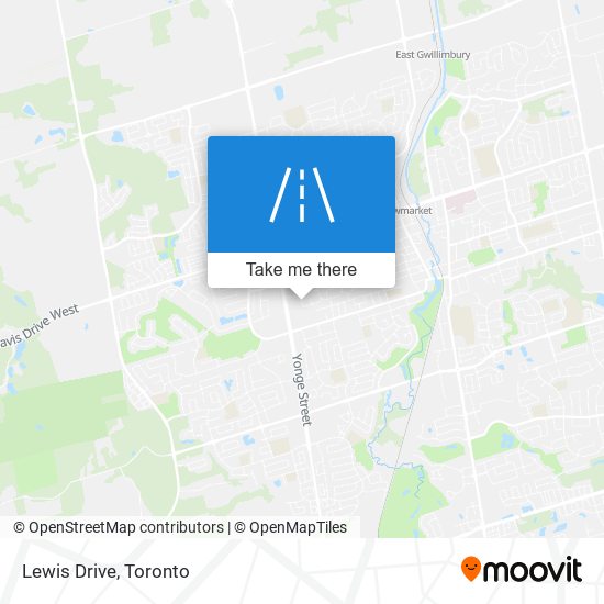 Lewis Drive map