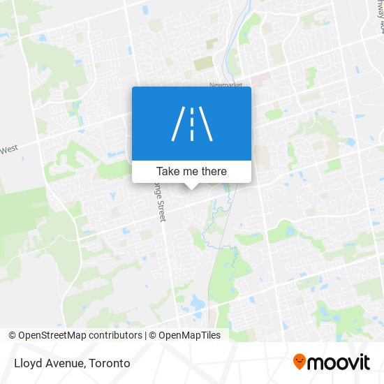 Lloyd Avenue map