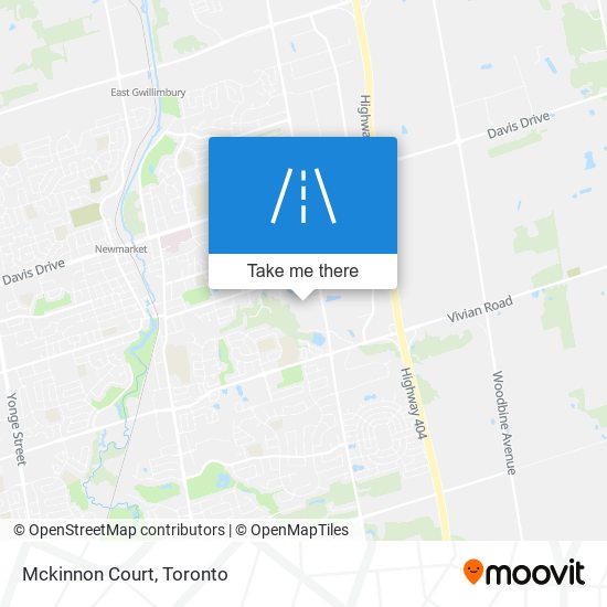 Mckinnon Court map