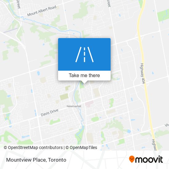 Mountview Place map