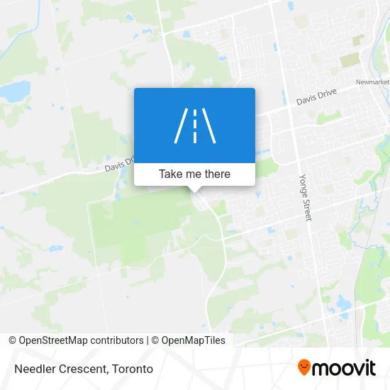 Needler Crescent map