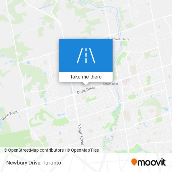 Newbury Drive map