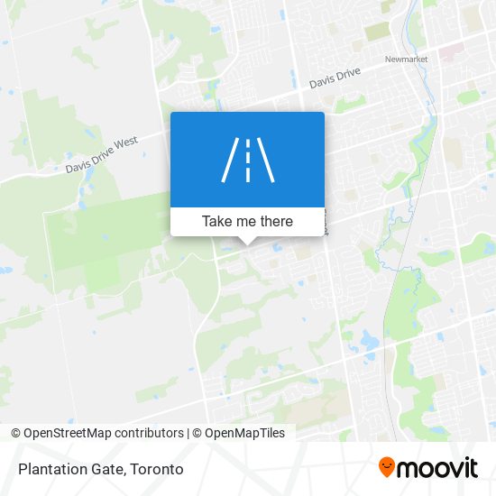 Plantation Gate map